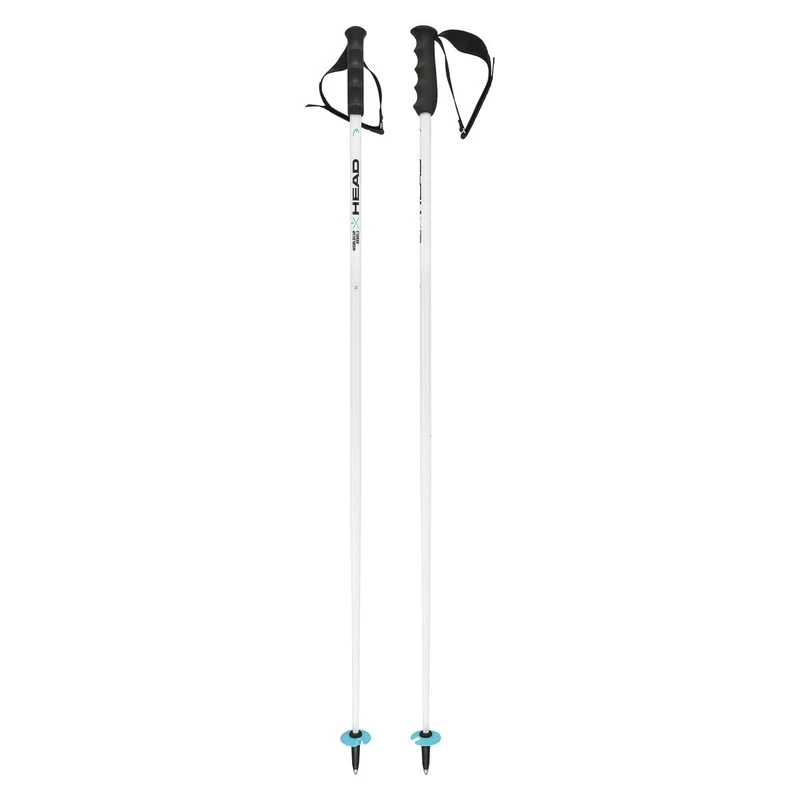 HEAD Unisex Adult Worldcup SL Ski Poles, White/Black/Speed Blue, 130