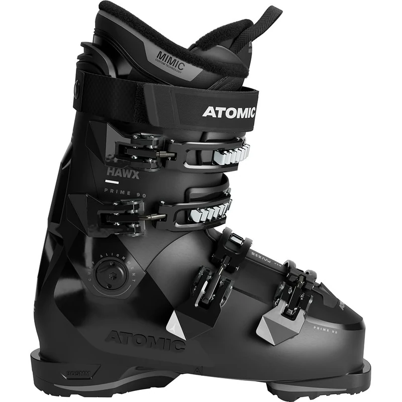 ATOMIC Unisex - Adult Hawx Prime 90 Alpine Boots, Black/Anthracite, 24/24.5