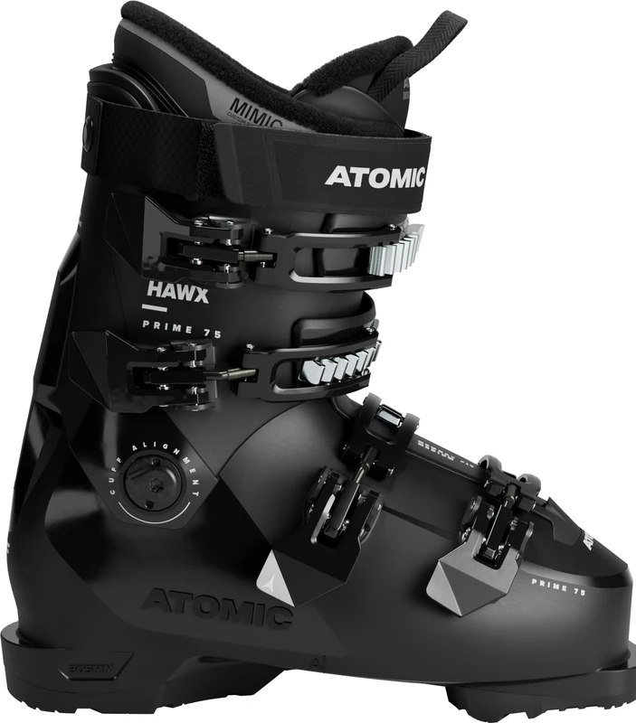 ATOMIC Unisex - Adult Hawx Prime 75 W Alpine Boots, Black/Ice, 34.5/35