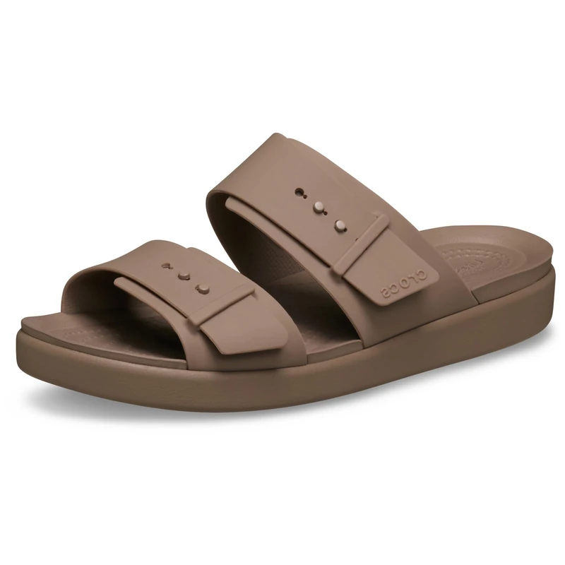 Crocs Women, Brooklyn Buckle Low Low, Latte, 8 UK Women