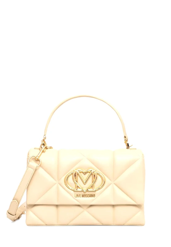 Love Moschino Women Jc4112pp1olc0129 Handmade, Beige, 28X17,5X9