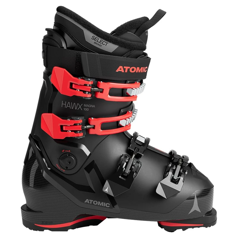 ATOMIC Unisex - Adult Hawx Magna 106 Alpine Boots, Black/Red, 49.5/50