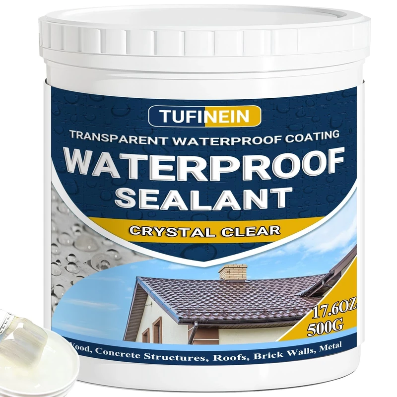 Tufinein Liquid Waterproof Sealant Clear - Anti-Leak Coating