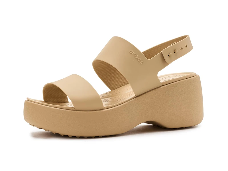 Crocs Women, Brooklyn Sky Sandal, Cashew, 6 UK Women