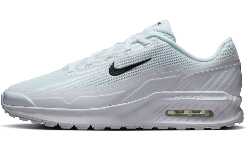 Nike Men's Air Max Bia Shoes, White/Black/Wolf Grey, 7.5 - Image 1