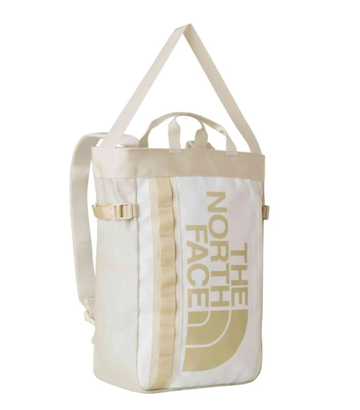 The North Face Unisex Base Camp 19.7L Tote Pack, White Ash/Calacatta/Pal