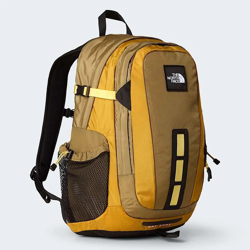 The North Face Unisex Hot Shot Se 30L Backpack, Cedar/Golden Tan/Honeye