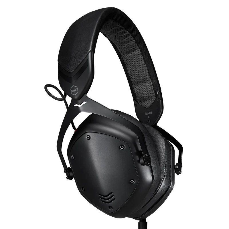 V-Moda M-10 | Streamlined Over-Ear DJ Headphones | Tuned for DJs & Beat-Driven Music | Deep Bass with High-End Clarity | Memory Foam Cushions for Long Performance | Durable Closed-Back Design | Black
