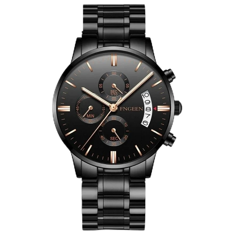 Minxie Men's Watch Chronograph Style Analogue Quartz Men Dress Wrist Watch