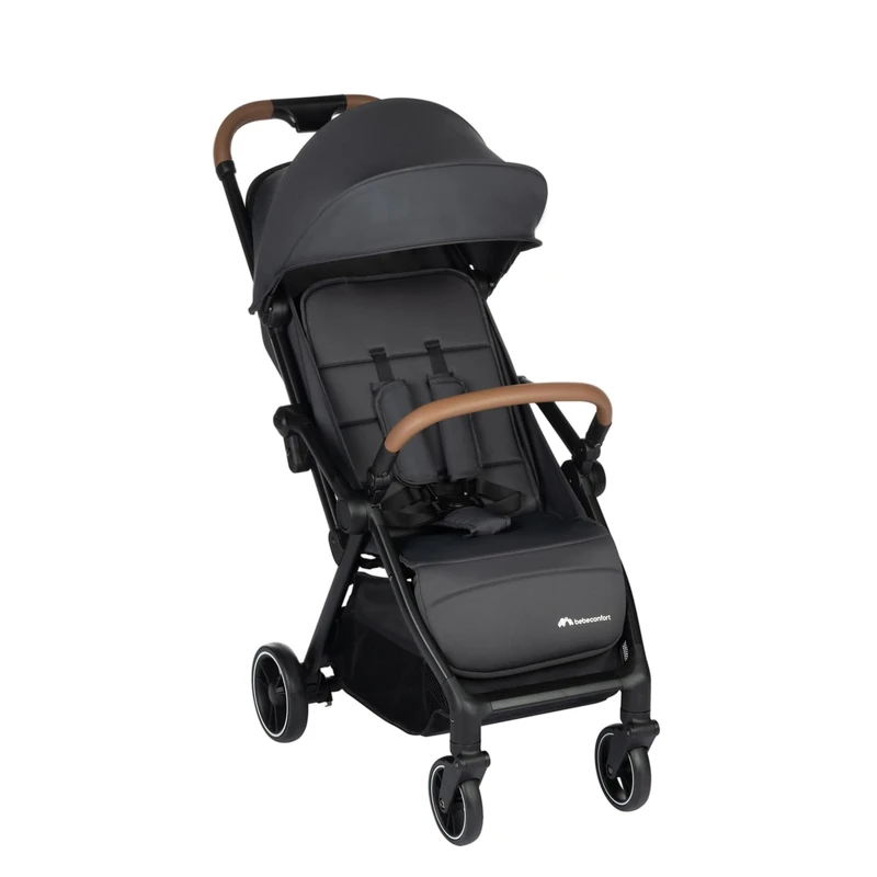 Bebeconfort Sunlite, Baby Pushchair, 0 – 4 Years (max. 22kg), Lightweight Stroller (7.2kg), Lie-Flat Position, Automatic & Compact Fold, One-Hand Recline, Large Basket Storage (5kg), Mineral Graphite