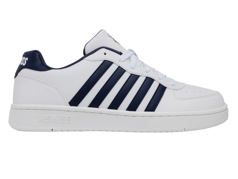 K-Swiss Men's Court Cali Trainers, White/Indigo, 42 EU, White Indigo, 8 UK - Image 1