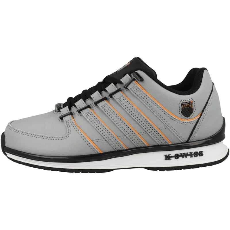 K-Swiss Men's Rinzler Trainers, ULTMTGRY/BK/ORNGPPY, 46 EU, Ultmtgry Bk Orngppy, 11 UK - Image 1