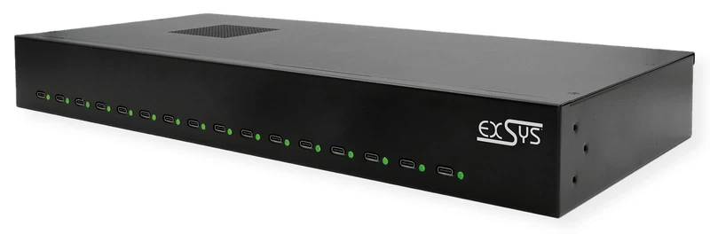 EX-11016 16 Port USB-C Highpower Charging Station 480 W