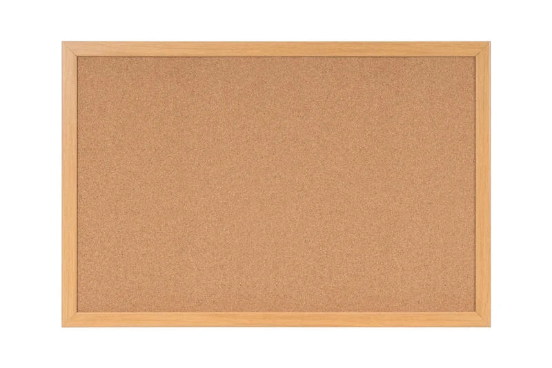 Bi-Office Earth Notice Board, Cork Surface, Prime Oak MDF Frame, 240 x 120 cm