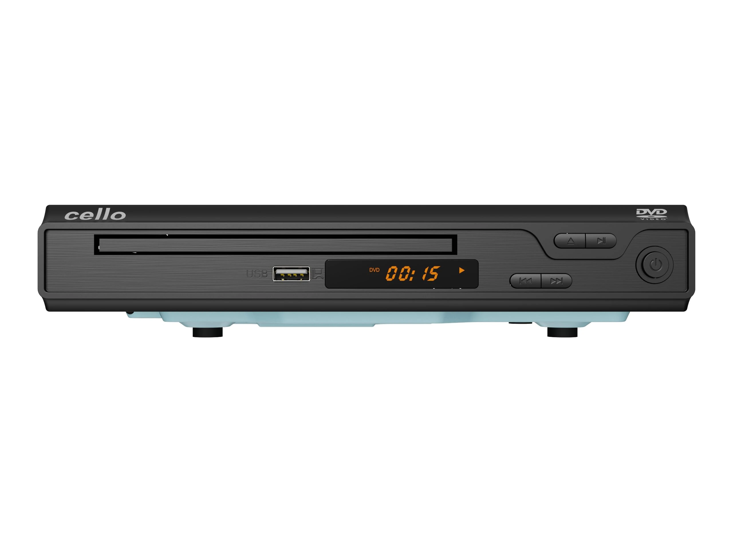 Cello DVD Player with HDMI, USB Port, Digital Display, Compact Design, Region Free