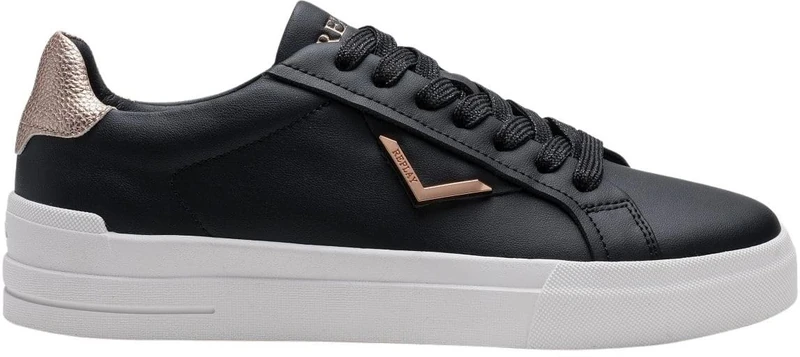 Replay Women's GWZ7S Trainers, 003 Black, 38 EU, 003 Black, 6 UK