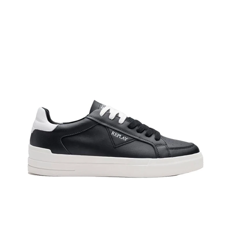 Replay Men's GMZ7D Trainers, 600 Black Off WHT, 45 EU, 600 Black Off Wht, 11 UK