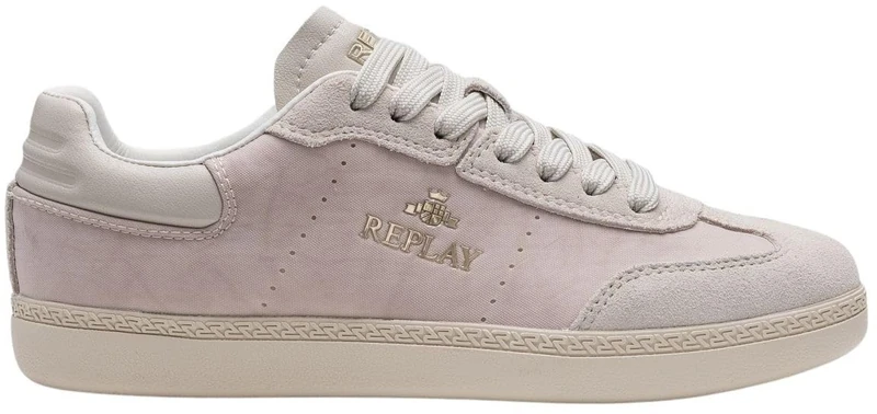 Replay Women's Gwsd8 Sneaker, 002 Beige, 3.5 UK