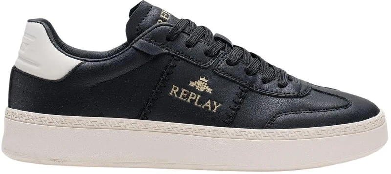 Replay Men's GMZ8B Trainers, 003 Black, 42 EU, 003 Black, 9 UK