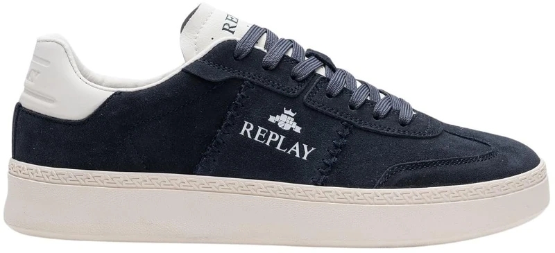 Replay Men's Gmz8b Sneaker, 040 Navy, 9 UK