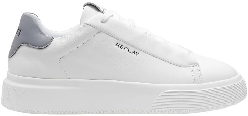 Replay Men's GMZ7O Trainers, 061 White, 43 EU, 061 White, 9.5 UK