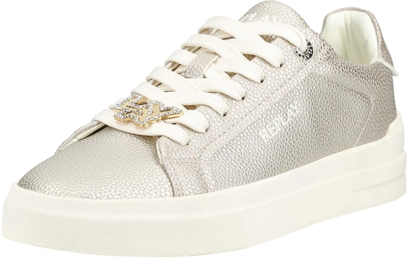 Replay Women's Gwz7s Sneaker, Platinum 045, 3.5 UK