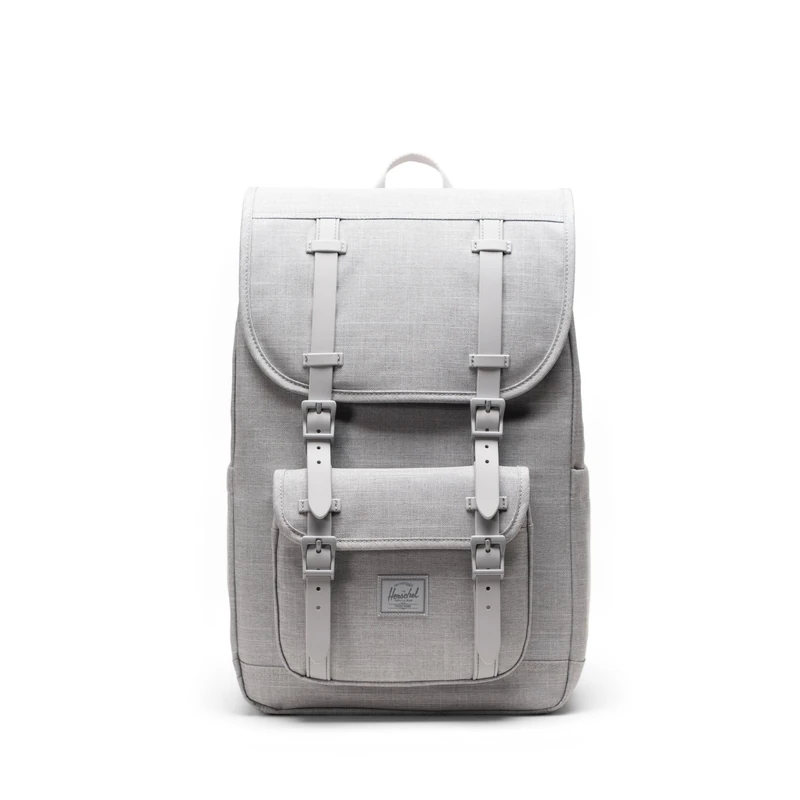 Herschel Supply, Grey Crosshatch, One Size, Herschel Little America™ Mid Backpack