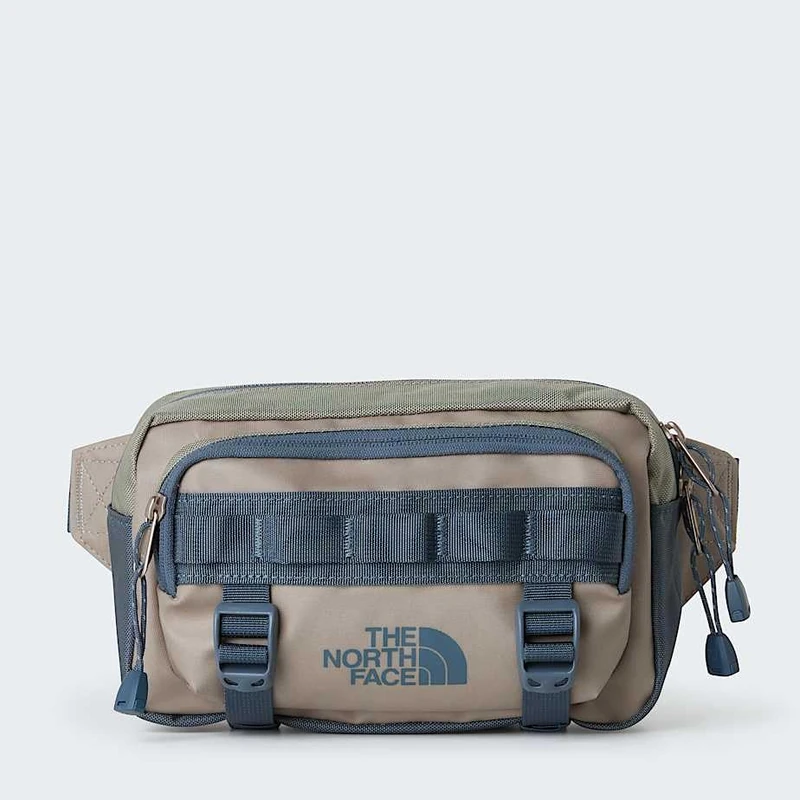 The North Face Unisex Base Camp Lumbar 3.8L Hip Bag, Stone Slab/Granite Grey