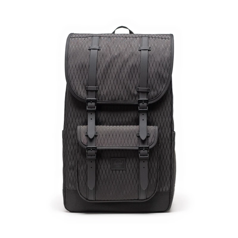 Herschel Little America™ Backpack, Black Diamond/Black