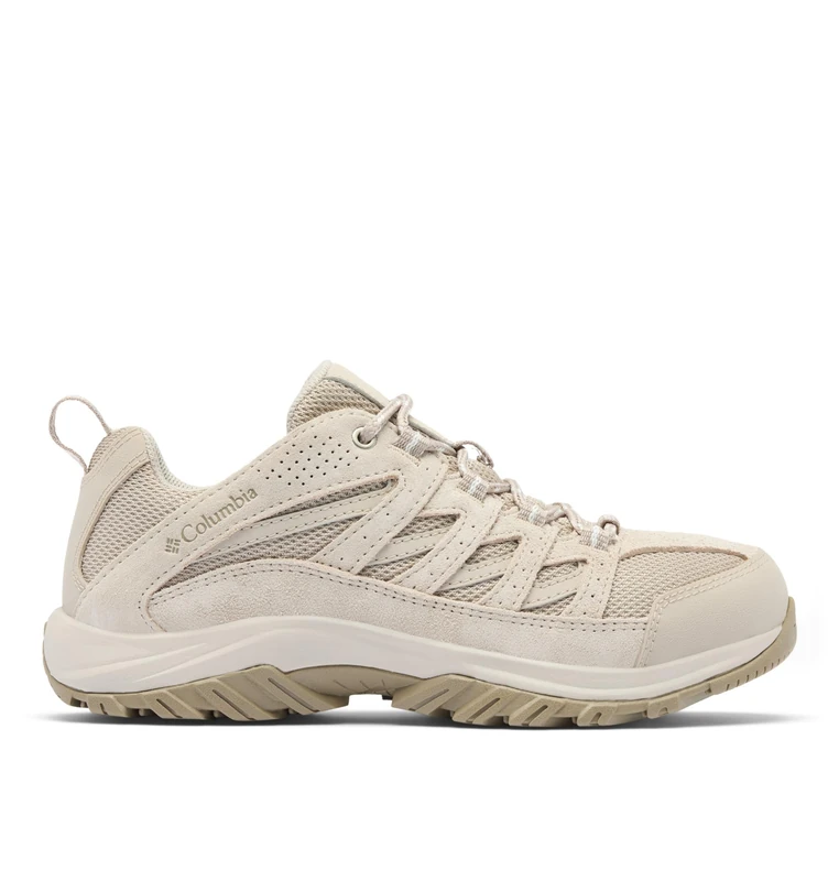 Columbia Women's Crestwood Wide, Low Rise Trekking and Hiking Shoes, Soft Taupe/Pebble, 6 Regular