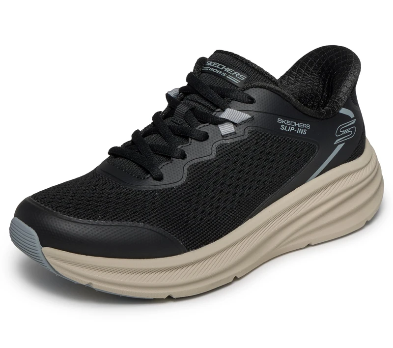 Skechers Women's Bobs Skillz Too Essential Trainer, Black, 5 UK