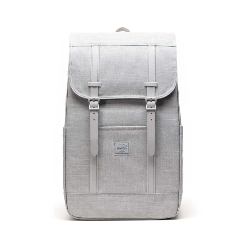 Herschel Unisex Retreat Backpack, Grey Crosshatch (Limited Edition), Standard - 23L, Retreat Backpack
