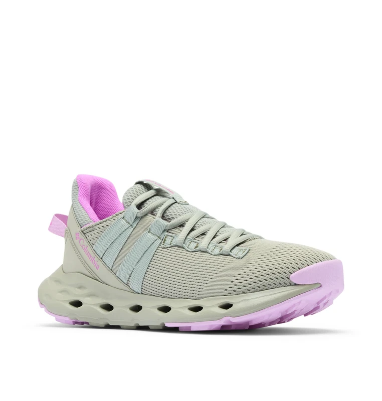 Columbia Women's Terrastride ARO Hiking Shoes, Grey Green/Hydrangea, 8.5