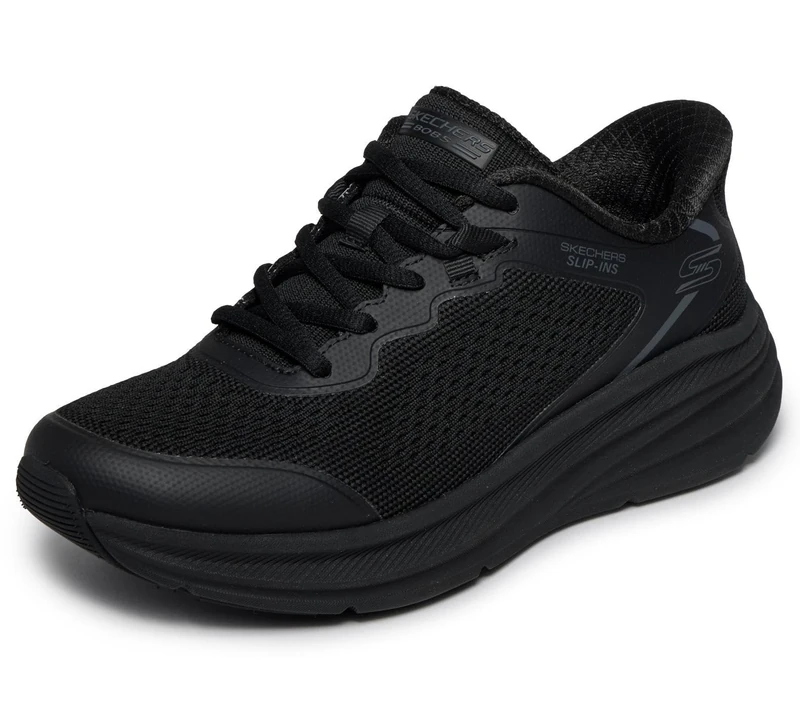 Skechers Women's Bobs Skillz Too Essential Trainer, Black, 4 UK