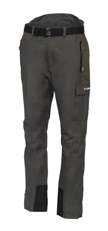 Greys Fin Fishing Trousers | Waterproof Trousers for River, Lake and Coastal | Wind & Rain Protection Layer | 8,000mm Membrane | Reinforced Stress Zones | Adjustable Fit | XL