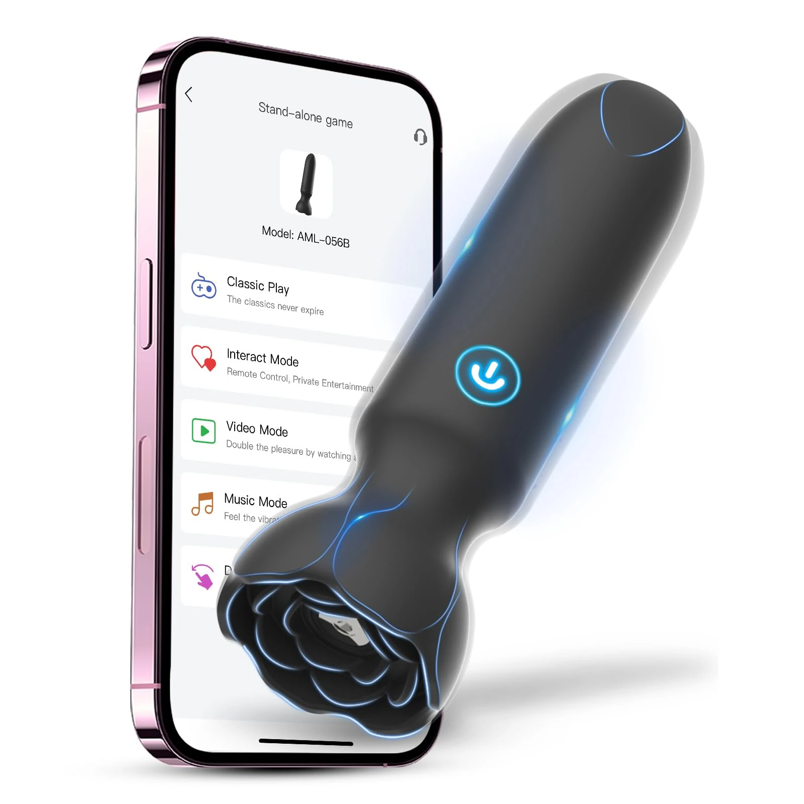 Mini Bullet Silent Vibabrator with APP Control for Women, Long Distance Discreet G Spot Vibrator Adult Sex Toys with 9 Vibrations, Vibrators Sex Toyscouples Vibraters4 for Women Toy Deep, Black
