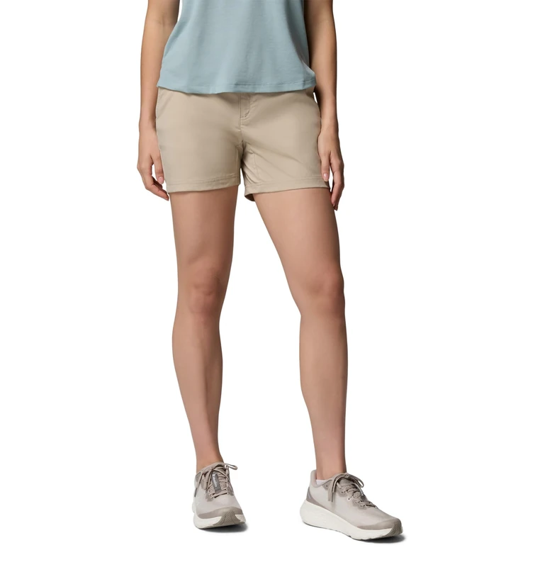 Columbia Women's Leslie Falls Short 2, Hiking Shorts, Ancient Fossil, 16 Waist x 5 Length