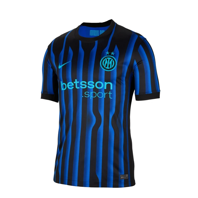 Nike Men's Inter M Df JSY Ss Stad Hm Trikot, Lyon Blue/Black/Chlorine Blue, L