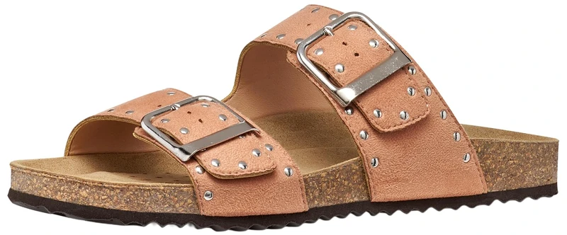 Geox Women's D Brionia R I Flat Sandal, Antique Rose, 7.5 UK