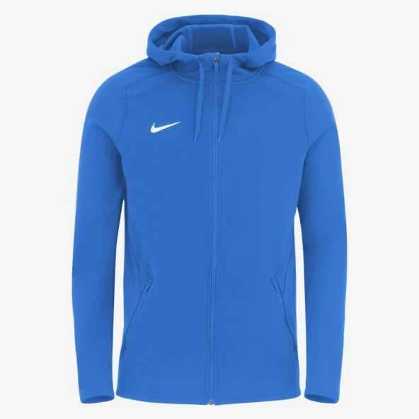 NIKE Mens Training Full Zip Hoodie - Royal Blue
