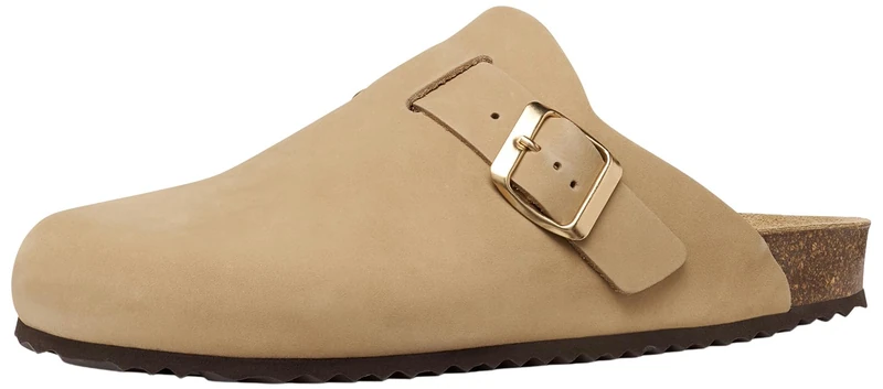 Geox Women D Brionia A Flat Sandal, Lt Taupe, 4 UK