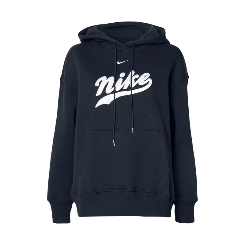 Nike Women's Phnx FLC HDY Trnd Trikot, Black, XS - Image 1
