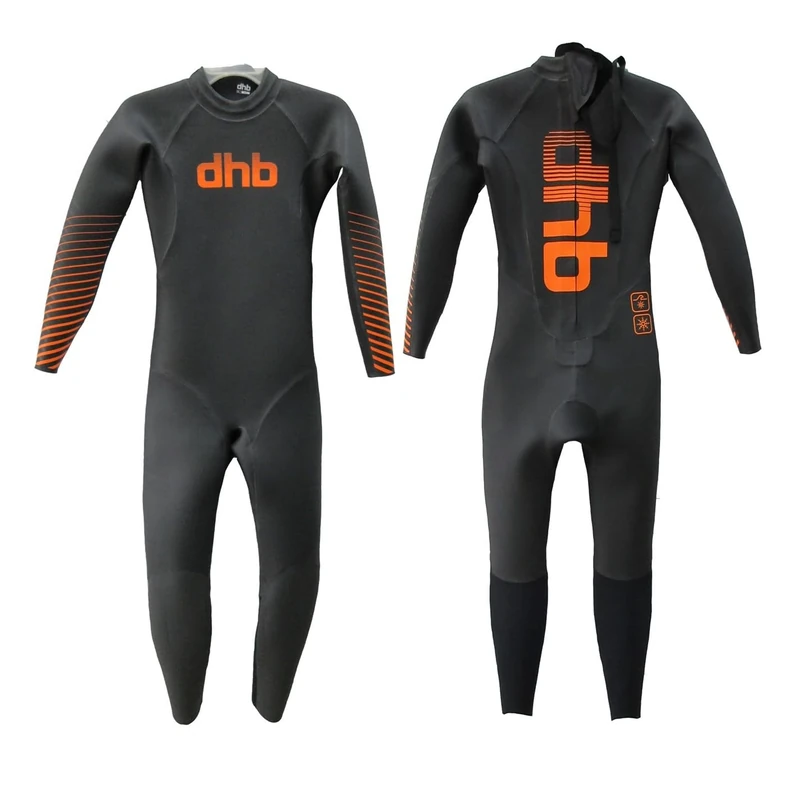 dhb Unisex Thermal Wetsuit Black M