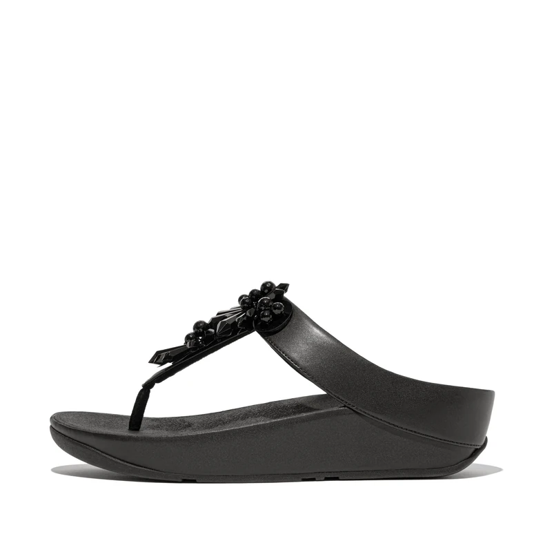 Fitflop RUMBA STARBURST-BEAD TOE-POST SANDALS