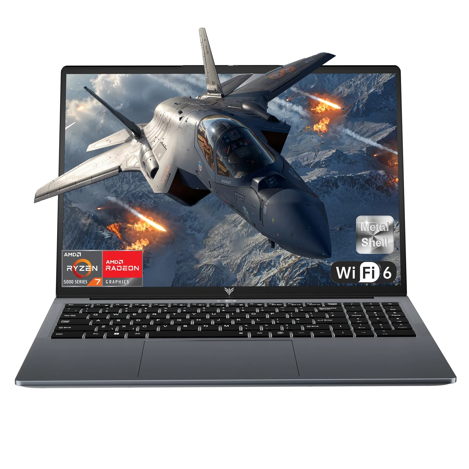 ACEMAGIC Gaming Laptop, 16 inch FHD Display Laptop with Ryzen 7 5825U Processor(beat i7-1265U), up to 4.5Ghz 16GB Ram DDR4 512GB SSD Gaming Notebook with Backlit Keyboard, Support WiFi 6