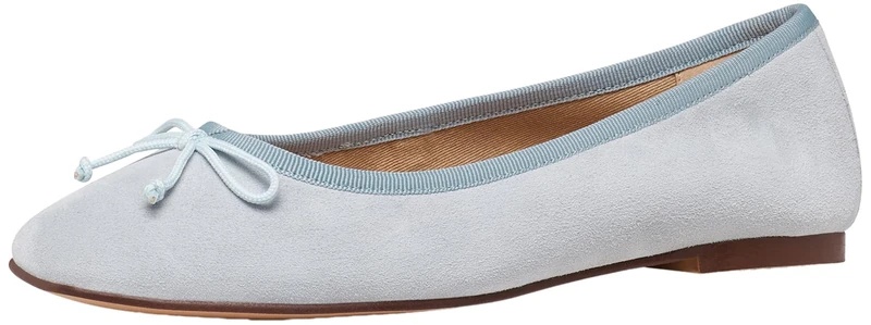 Geox Women's D MARSILEA A Ballet Flat, Crystal, 38.5 EU
