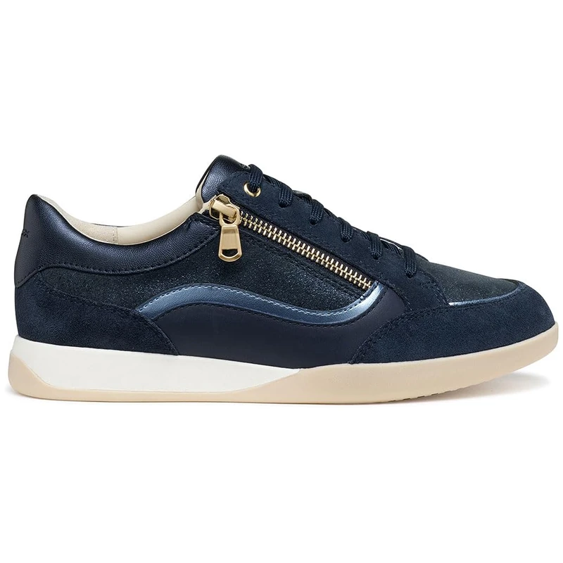 Geox Women's D MARYEMY C Trainers, Navy, 38 EU