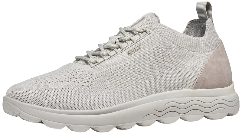 Geox Men's U Spherica A Trainers, LT Grey/Grey, 43 EU
