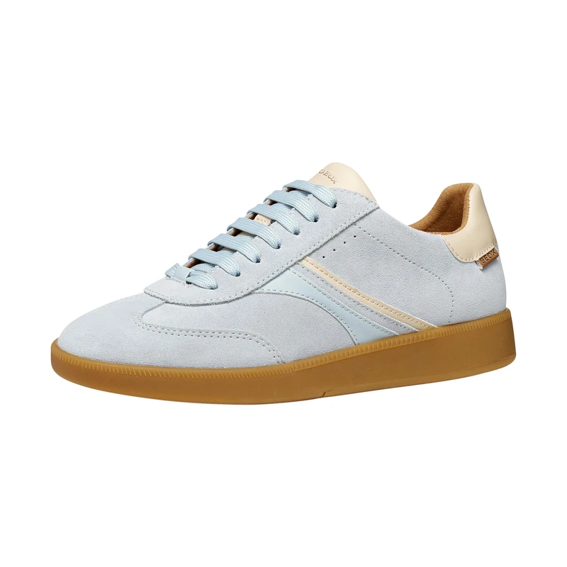 Geox Women's D MELEDA A Trainers, Crystal, 38 EU
