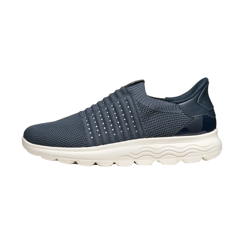 Geox Women's D SPHERICA Plus C Trainers, Navy, 41 EU